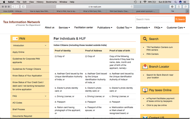 Tax Information Network