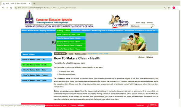 Consumer Education Website