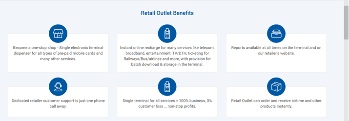 Retail Outlet Benefits