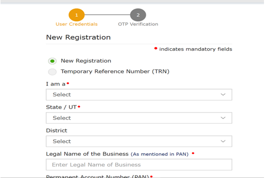 New Registration