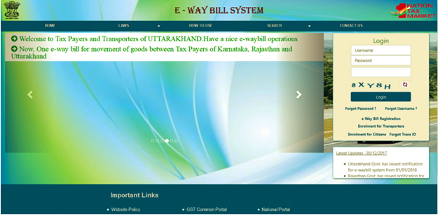 E-Way Bill System