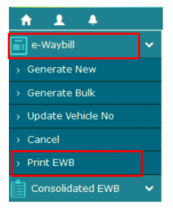 e-WayBill Print